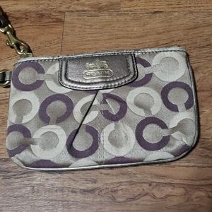Coach wristlet
